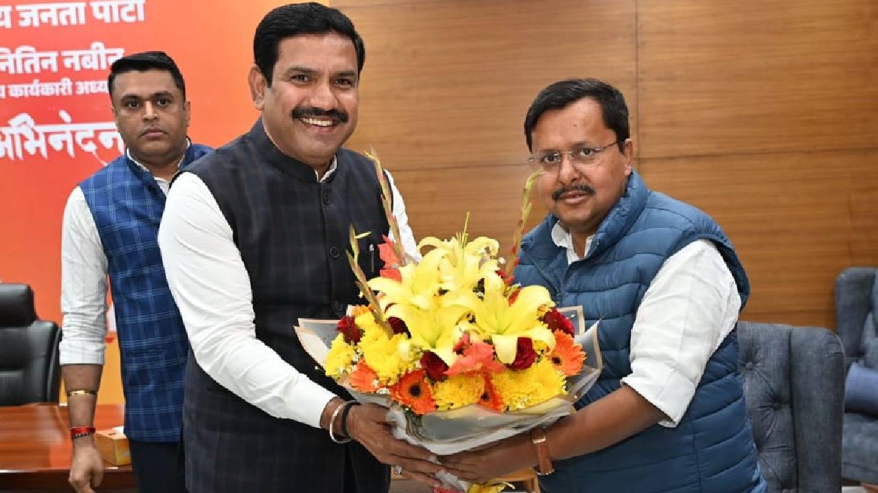 ಬಿಜೆಪಿ ನೂತನ ರಾಷ್ಟ್ರೀಯ ಕಾರ್ಯಾಧ್ಯಕ್ಷರನ್ನು ಅಭಿನಂದಿಸಿದ ವಿಜಯೇಂದ್ರ