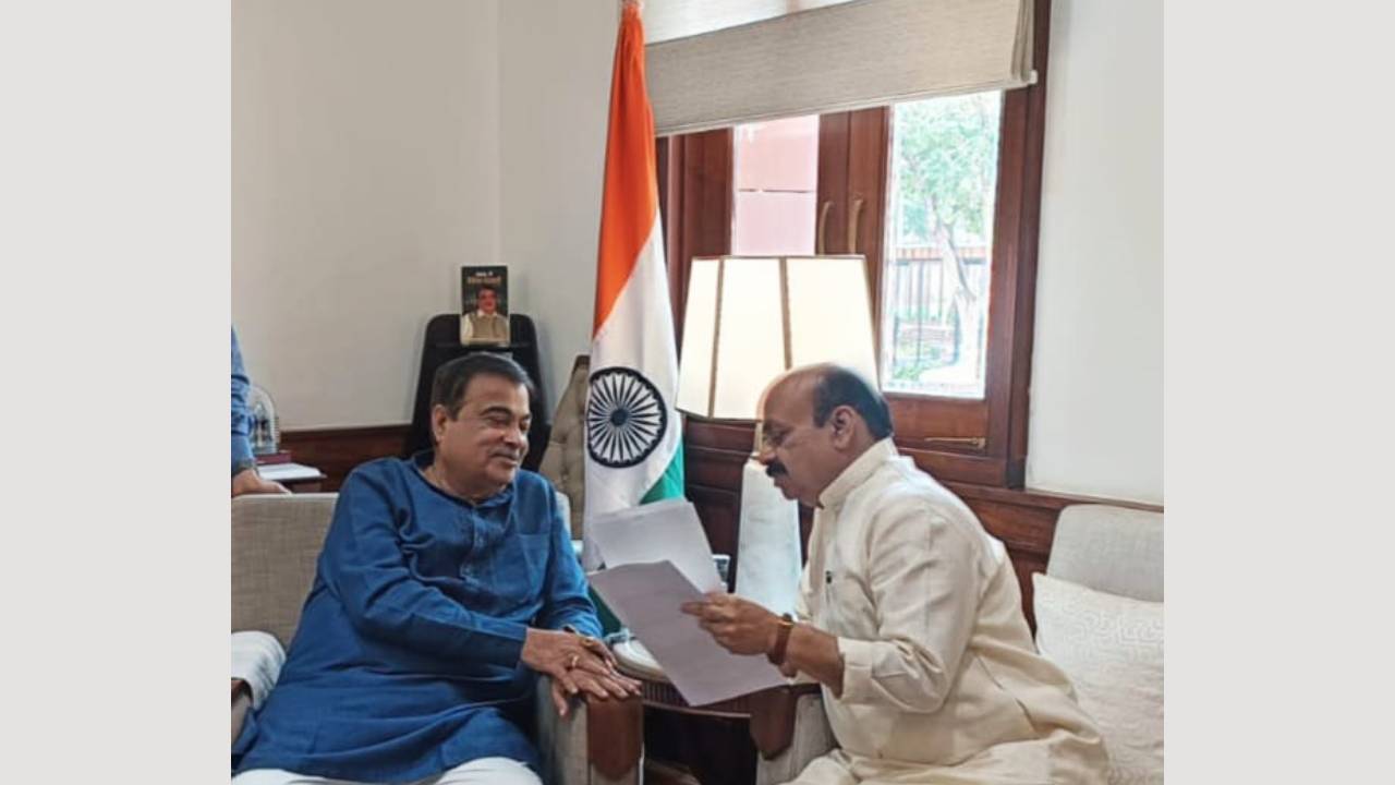 ಕಾರವಾರ-ಇಳಕಲ್ ರಾಷ್ಟ್ರೀಯ ಹೆದ್ದಾರಿ ಶೀಘ್ರ ಕಾಮಗಾರಿ ಆರಂಭಿಸಿ: ಸಚಿವ ಗಡ್ಕರಿಗೆ ಸಂಸದ ಬೊಮ್ಮಾಯಿ ಮನವಿ