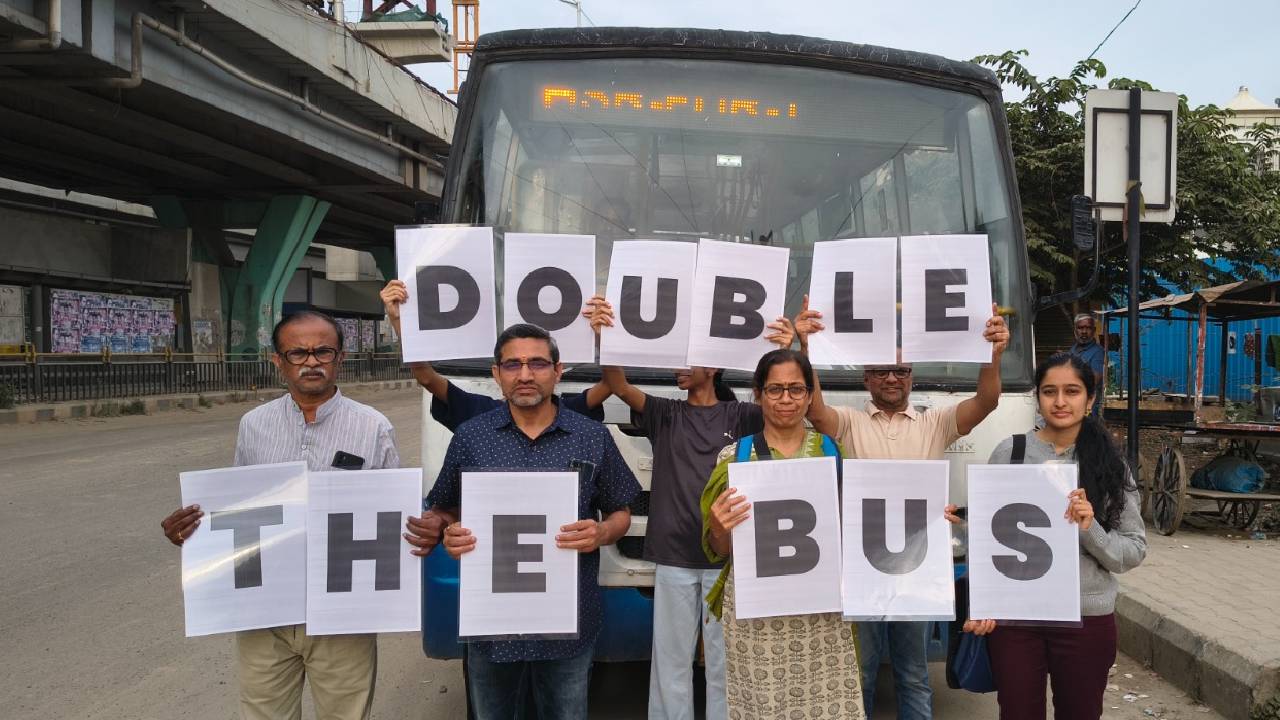 ಬೆಂಗಳೂರಿನಲ್ಲಿ ನಾಗರಿಕರಿಂದ ʼಡಬಲ್‌ ದಿ ಬಸ್‌ʼ ಅಭಿಯಾನ