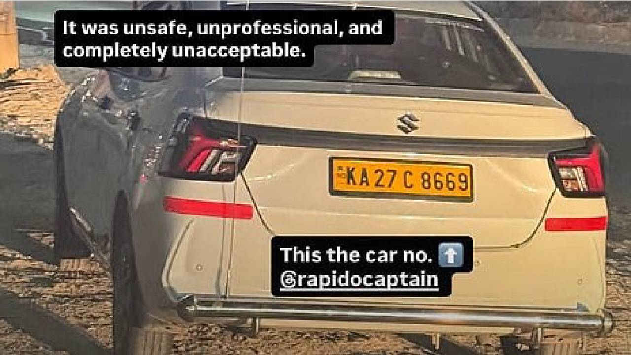 ಪ್ರಯಾಣಿಕರ ಮೇಲೆ ರ್‍ಯಾಪಿಡೊ ಚಾಲಕನ ದರ್ಪ: ಆತಂಕ ವ್ಯಕ್ತಪಡಿಸಿದ ನೆಟ್ಟಿಗರು!