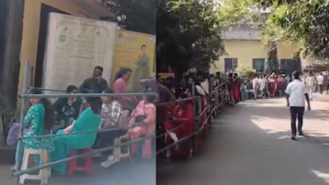 ಮೈಸೂರು ರೇಷ್ಮೆ ಸೀರೆಗೆ ಡಿಮ್ಯಾಂಡಪ್ಪೊ ಡಿಮ್ಯಾಂಡ್: ಖರೀದಿಗೆ ಮುಂಜಾನೆ 4 ಗಂಟೆಯಿಂದಲೇ ಕ್ಯೂ ನಿಂತ ಗ್ರಾಹಕರು!