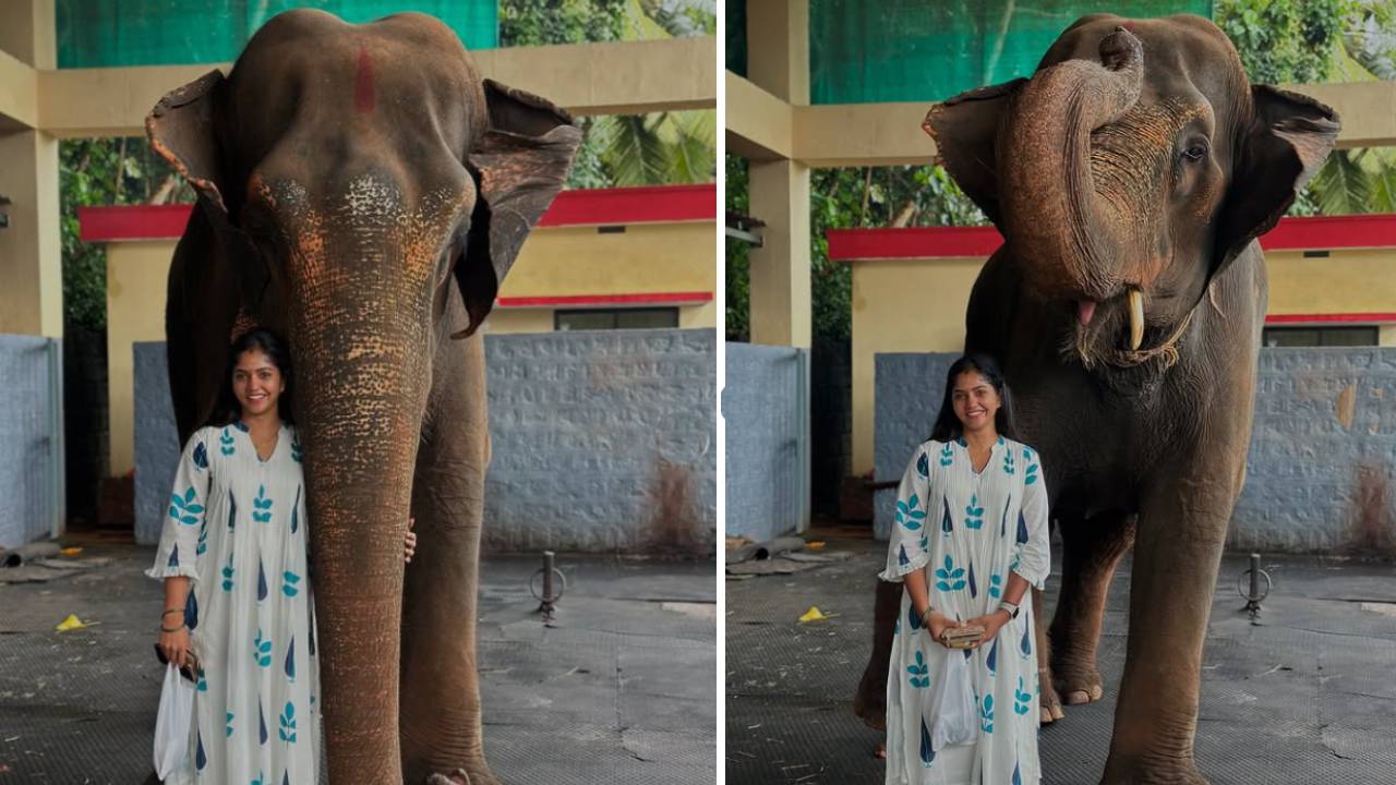 ಕಟೀಲು ದುರ್ಗಾಪರಮೇಶ್ವರಿ ದೇವಸ್ಥಾನಕ್ಕೆ ಭೇಟಿ ಕೊಟ್ಟ ಭವ್ಯಾ