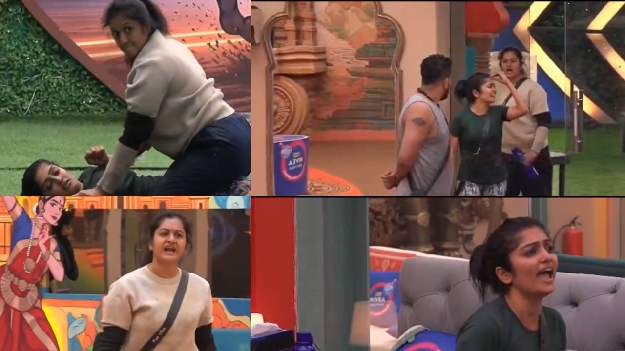 Bigg Boss Kannada 12: ʻನಿನ್ನಮ್ಮಂಗೆʼ ಹೇಳು ಅನ್ನೋ ರೇಂಜಿಗೆ ಗಲಾಟೆ! ಅಶ್ವಿನಿ ಗೌಡ-ಕಾವ್ಯ ನಡುವೆ ವಾರ್‌