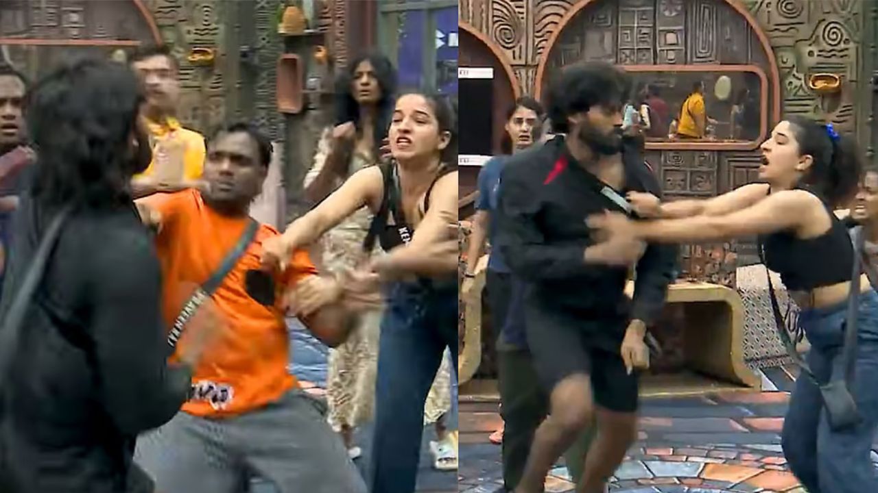 ಬಿಗ್​​ಬಾಸ್ ಮನೆಯಲ್ಲಿ ಭಾರಿ ಗಲಾಟೆ; ಪರಸ್ಪರ ಹೊಡೆದಾಡಿಕೊಂಡ ಸ್ಪರ್ಧಿಗಳು