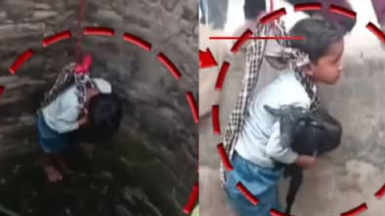 ಮೇಕೆಯನ್ನು ರಕ್ಷಿಸಲು 40 ಅಡಿ ಆಳದ ಬಾವಿಗಿಳಿದ ಬಾಲಕ: ಇಲ್ಲಿದೆ ವಿಡಿಯೊ!
