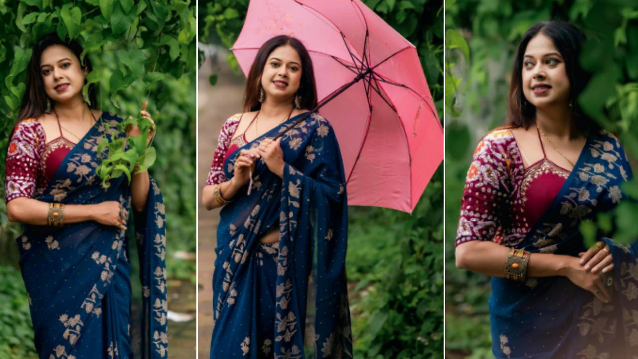 ಮಾನಿನಿಯರ ಮನ ಗೆದ್ದ  ಮಧುಬಾಲ ಸೀರೆ ಬ್ಲೌಸ್‌