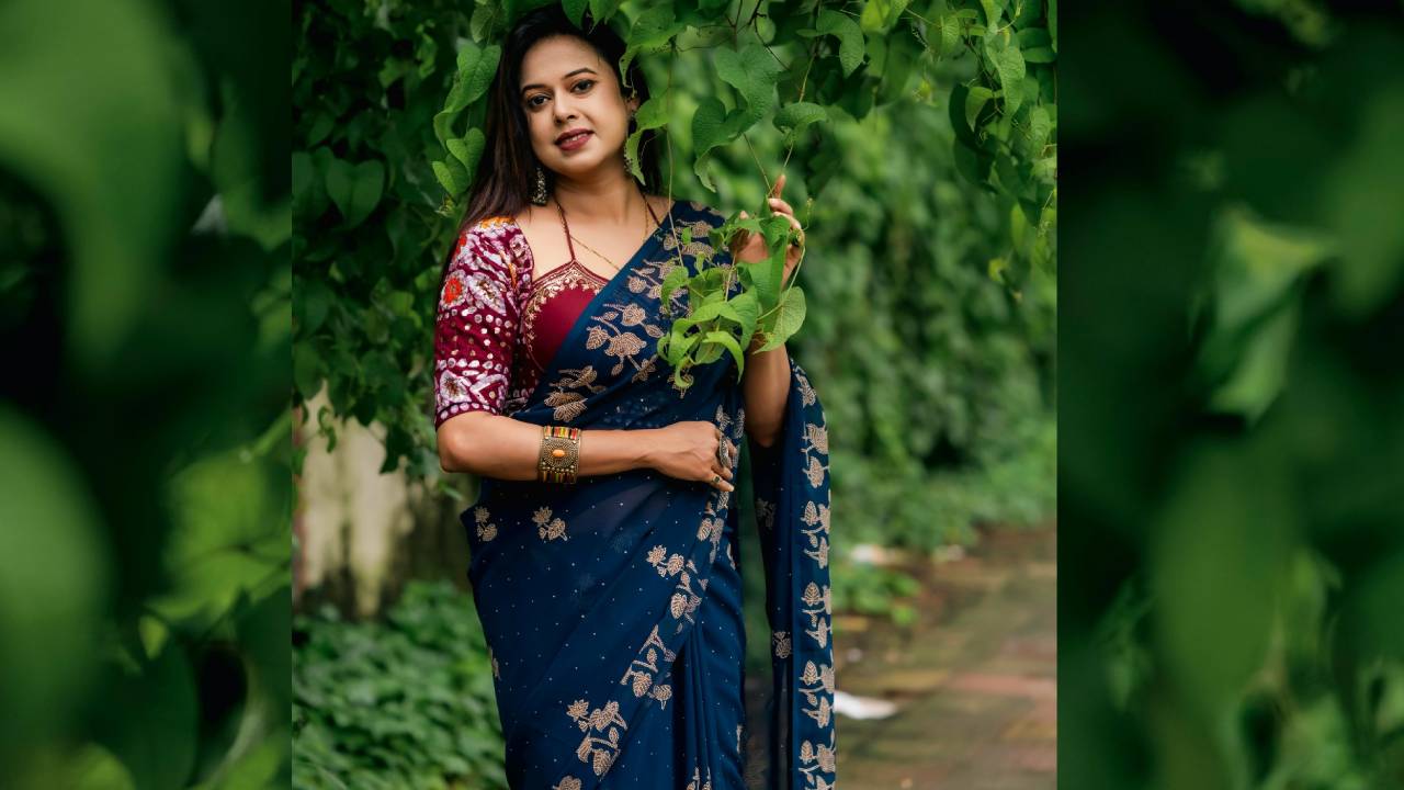 Blouse Fashion 2025: ಮಾನಿನಿಯರ ಮನ ಗೆದ್ದ  ಮಧುಬಾಲ ಸೀರೆ ಬ್ಲೌಸ್‌ - Image 2