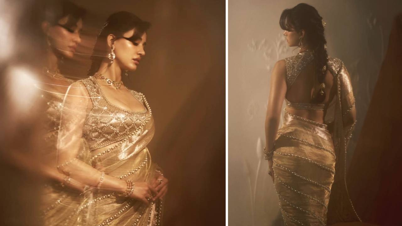 Star Fashion 2025: ಗೋಲ್ಡ್ ಟಿಶ್ಯೂ ಸೀರೆಯಲ್ಲೂ ಹಾಟ್‌ ಆಗಿ ಕಾಣಿಸಿಕೊಂಡ ದಿಶಾ ಪಟಾನಿ - Image 3