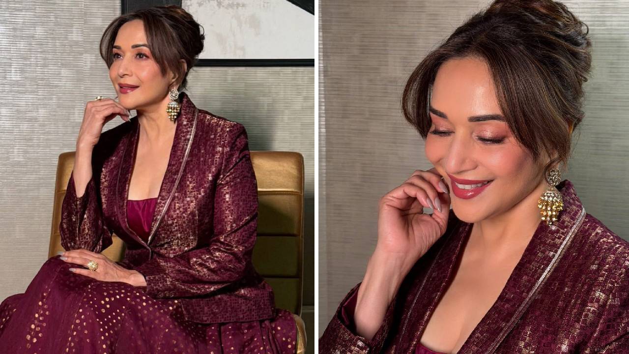 Star Fashion 2025: ವಿಂಟರ್‌ನಲ್ಲಿ ಟ್ರೆಂಡಿಯಾದ ಮಾಧುರಿ ದೀಕ್ಷಿತ್‌ ಬ್ಲೇಜರ್‌ ಲೆಹೆಂಗಾ - Image 1