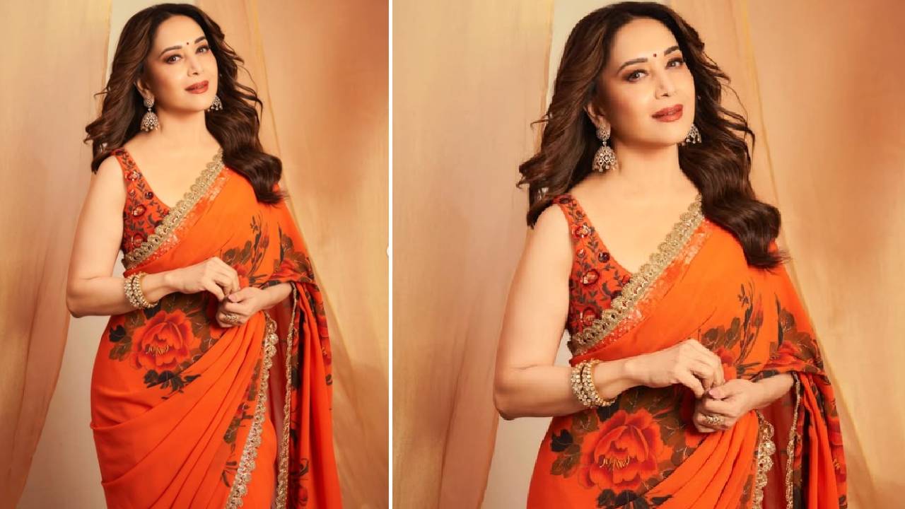 Star Saree Fashion 2026: ಮಾಧುರಿ ದೀಕ್ಷಿತ್‌ ಫ್ಲೋರಲ್‌ ಸೀರೆ ಸ್ಟೈಲಿಂಗ್‌ಗಾಗಿ 6 ಟಿಪ್ಸ್ - Image 1