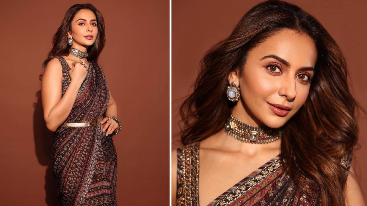 Star Fashion 2026: ರಕುಲ್‌ ಉಟ್ಟ ಪ್ರಿಂಟೆಡ್‌ ಕ್ರೇಪ್‌ ಸೀರೆ ಲುಕ್‌ಗೆ ಇಲ್ಲಿವೆ 5 ಟಿಪ್ಸ್ - Image 1