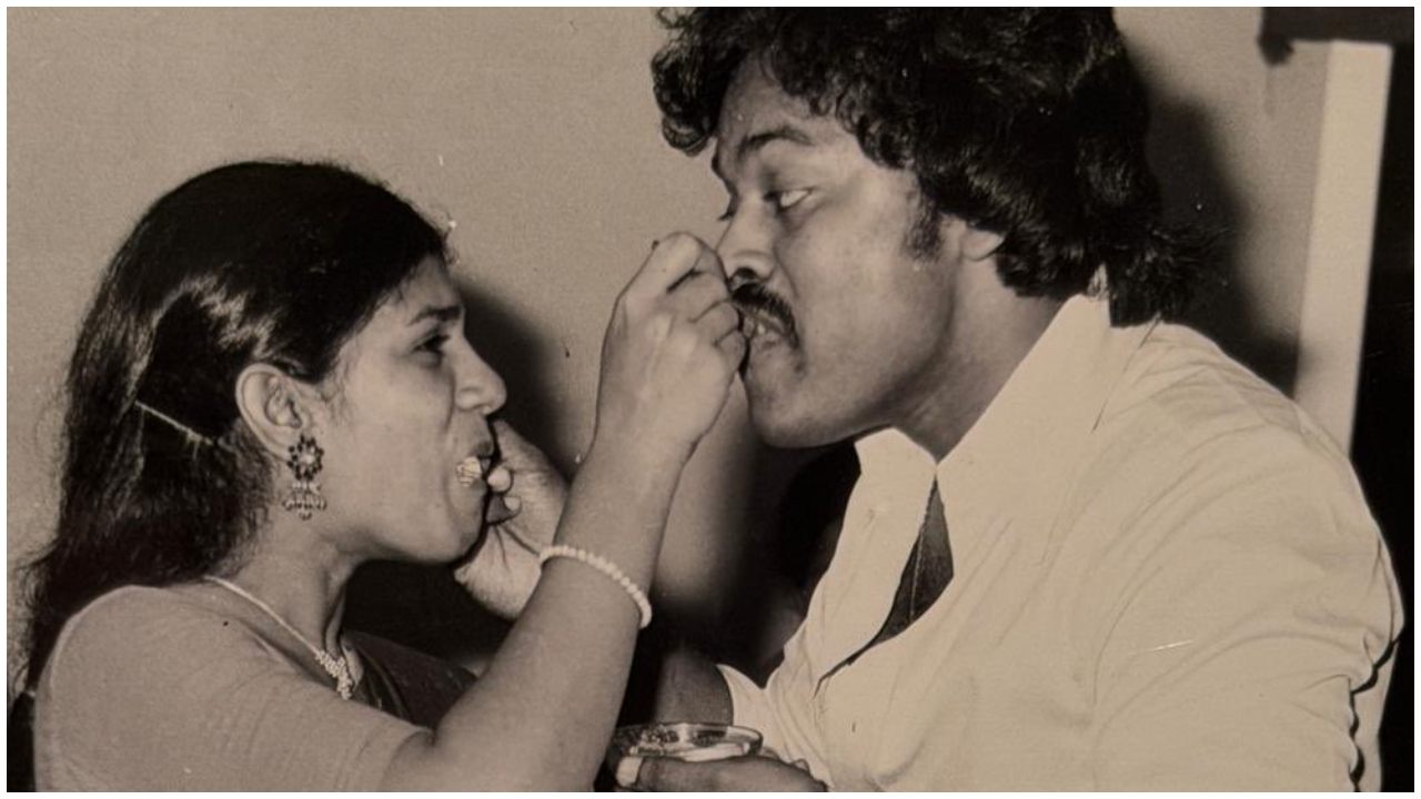 Photos: ʻನಾನಿಂದು ಏನಾಗಿದ್ದೇನೋ ಅದಕ್ಕೆ ನೀನೇ ಕಾರಣʼ; ಪತ್ನಿ ಹುಟ್ಟುಹಬ್ಬಕ್ಕೆ ಸ್ಪೆಷಲ್‌ ಆಗಿ ವಿಶ್‌ ಮಾಡಿದ ನಟ ಚಿರಂಜೀವಿ - Image 1