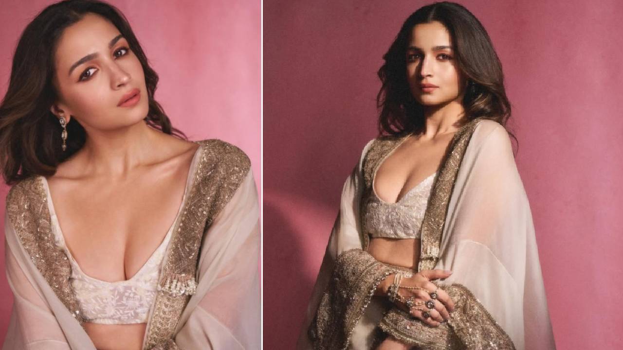 Star Fashion 2025: ಕೇಪ್‌ ಲೆಹೆಂಗಾದಲ್ಲೂ ಗ್ಲಾಮರಸ್‌ ಆಗಿ ಕಾಣಿಸಿಕೊಂಡ ಆಲಿಯಾ ಭಟ್‌ - Image 4