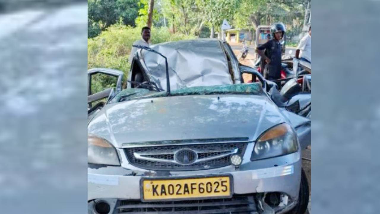 Car Accident: ಚನ್ನಪಟ್ಟಣದಲ್ಲಿ ಮರಕ್ಕೆ ಕಾರು ಡಿಕ್ಕಿ; ಒಬ್ಬ ಸಾವು, ನಾಲ್ವರು ಯುವಕರ ಸ್ಥಿತಿ ಗಂಭೀರ