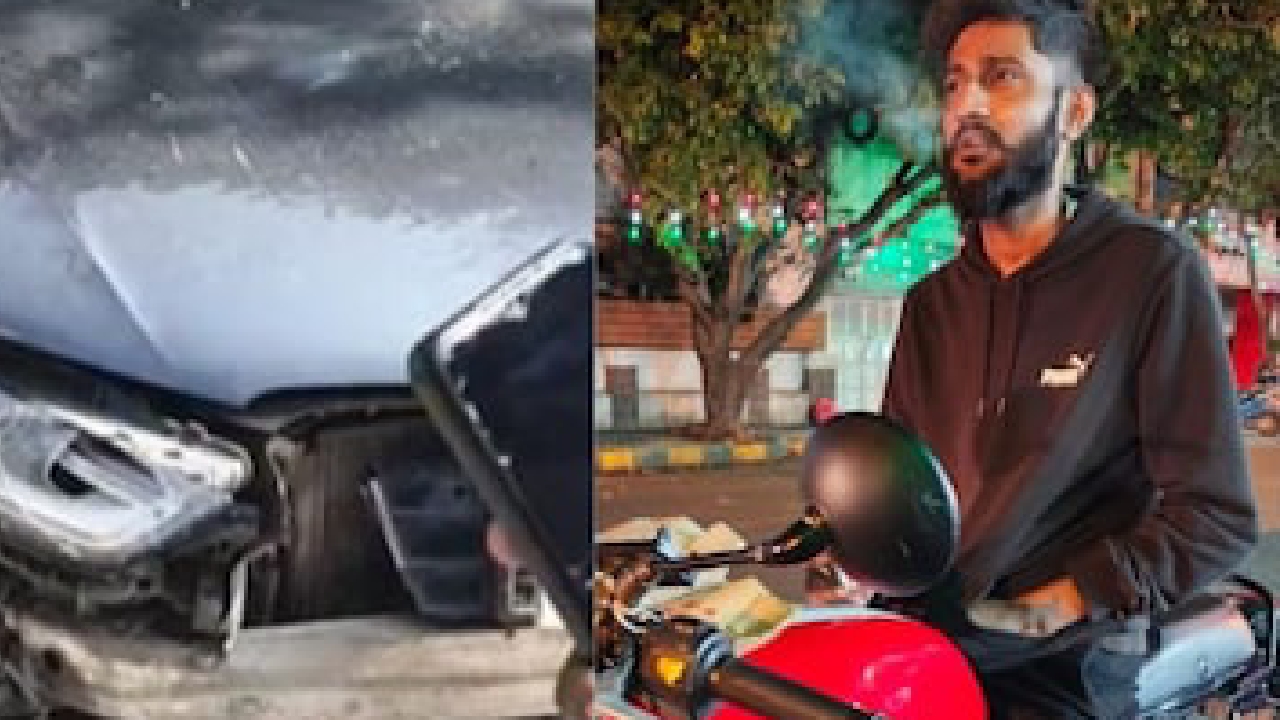 ಅಡ್ಡಾದಿಡ್ಡಿ ವಾಹನ ಓಡಿಸಿ ಡೆಲವೆರಿ ಬಾಯ್​​ ಪ್ರಾಣ ತೆಗೆದ ವಿದ್ಯಾರ್ಥಿ