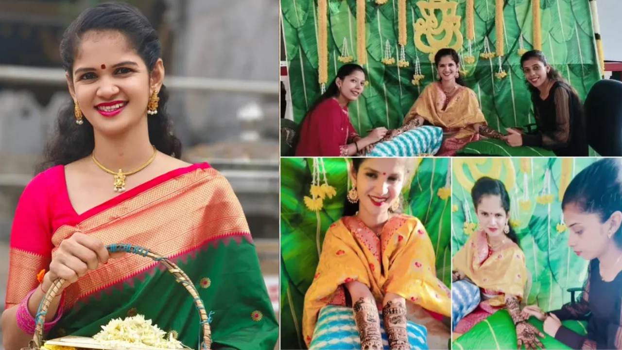 ಮದುವೆ ಸಂಭ್ರಮ: ಸಪ್ತಪದಿ ತುಳಿಯಲು ಸಜ್ಜಾದ ಚೈತ್ರಾ ಕುಂದಾಪುರ
