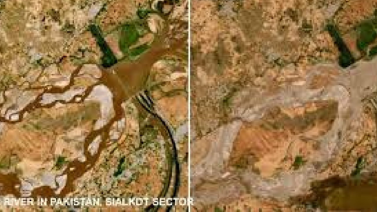 Indus River: ಸಿಂಧೂ ನದಿ ನೀರು ಒಪ್ಪಂದ ರದ್ದು; ಹೇಗಿದೆ ಚಿತ್ರಣ.... ಸ್ಯಾಟ್ಲೈಟ್ ಫೋಟೋಗಳು ಏನು ಹೇಳುತ್ತವೆ? - Image 5