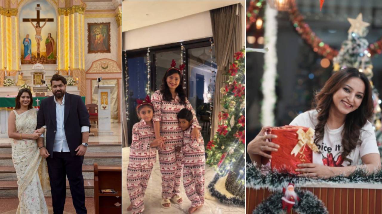 ಕ್ರಿಸ್‌ಮಸ್‌ ಫೆಸ್ಟೀವ್‌ ಲುಕ್‌ನಲ್ಲಿ ಮಿಂಚಿದ ಸೆಲೆಬ್ರೆಟಿಗಳು