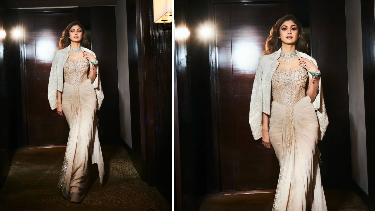 Star Fashion 2025: ಕಾರ್ಸೆಟ್‌ ಡ್ರೇಪ್‌ ಸ್ಕರ್ಟ್‌ನಲ್ಲಿ ಮಿರಮಿರ ಮಿನುಗಿದ ಶಿಲ್ಪಾ ಶೆಟ್ಟಿ - Image 1