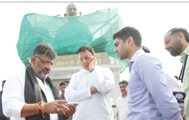 D K Shivakumar: ರಾಷ್ಟ್ರಪಿತ ಮಹಾತ್ಮ ಗಾಂಧೀಜಿ ತತ್ವಗಳಿಗೆ ನೂರರ ಸತ್ವ