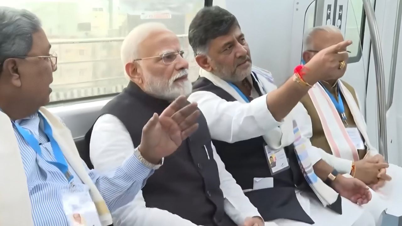 ಮೆಟ್ರೋ ಡಬಲ್ ಡೆಕ್ಕರ್ ನೋಡಿ ಪ್ರಧಾನಿ ಸಂತಸಗೊಂಡರು: ಡಿಕೆಶಿ