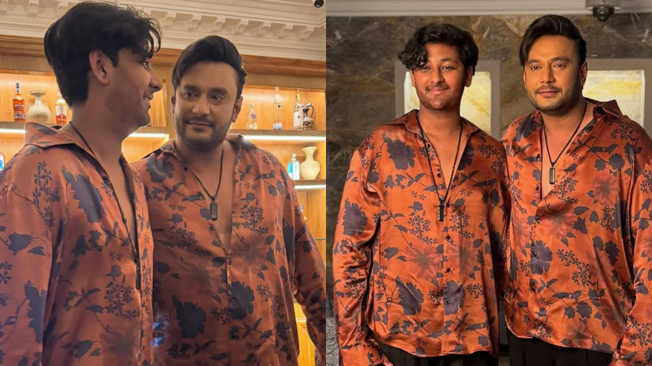 Photos: ಥೇಟ್ ‌ಅಪ್ಪನಂತೆಯೇ ಮಿಂಚಿದ ದರ್ಶನ್ ಪುತ್ರ ವಿನೀಶ್‌