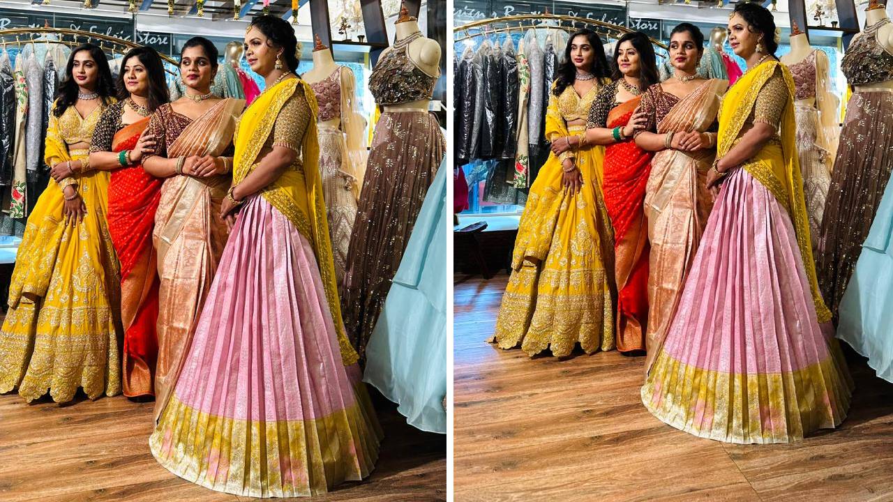 Deepavali Fashion 2025: ದೀಪಾವಳಿ ಸೀಸನ್ನಲ್ಲಿ ಟ್ರೆಂಡಿಯಾದ ಗ್ರ್ಯಾಂಡ್ ಫ್ಯಾಷನ್ವೇರ್ಸ್ - Image 5