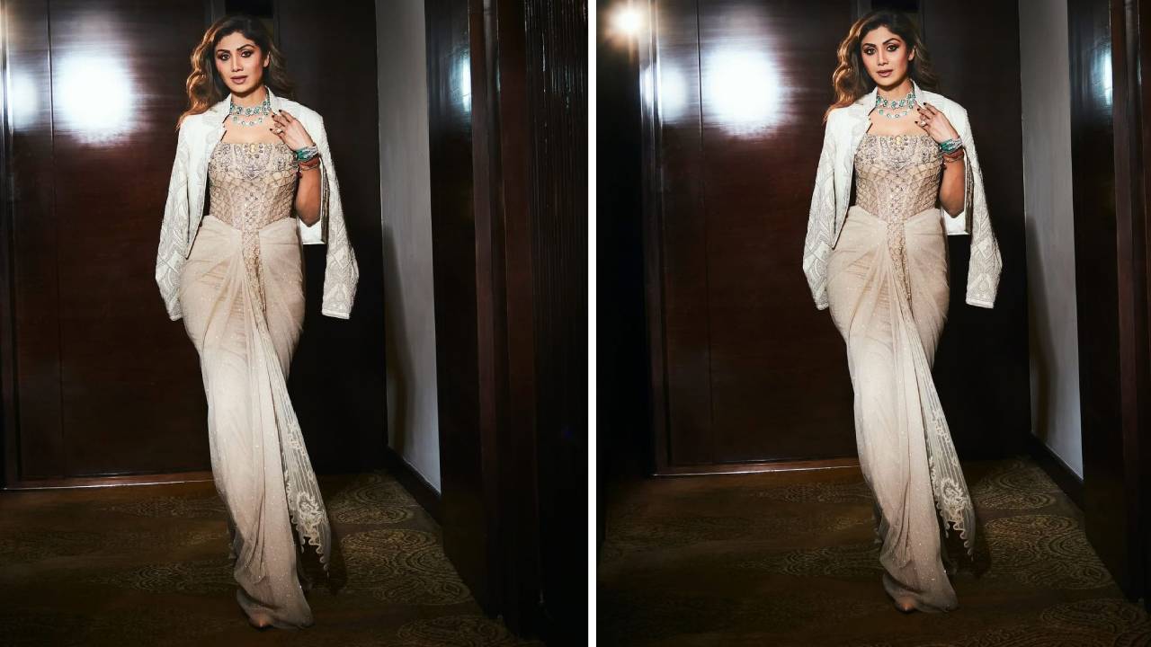 Star Fashion 2025: ಕಾರ್ಸೆಟ್‌ ಡ್ರೇಪ್‌ ಸ್ಕರ್ಟ್‌ನಲ್ಲಿ ಮಿರಮಿರ ಮಿನುಗಿದ ಶಿಲ್ಪಾ ಶೆಟ್ಟಿ - Image 3