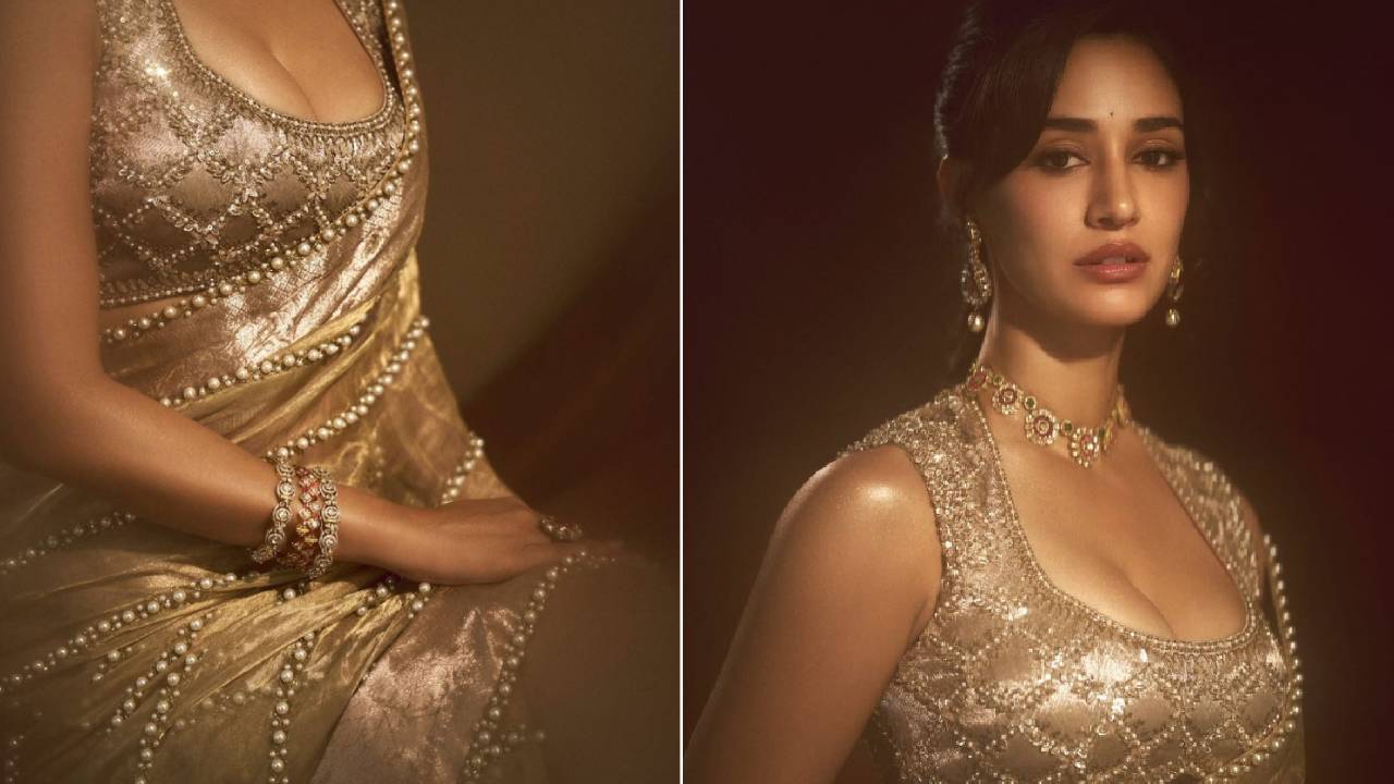 Star Fashion 2025: ಗೋಲ್ಡ್ ಟಿಶ್ಯೂ ಸೀರೆಯಲ್ಲೂ ಹಾಟ್‌ ಆಗಿ ಕಾಣಿಸಿಕೊಂಡ ದಿಶಾ ಪಟಾನಿ - Image 2