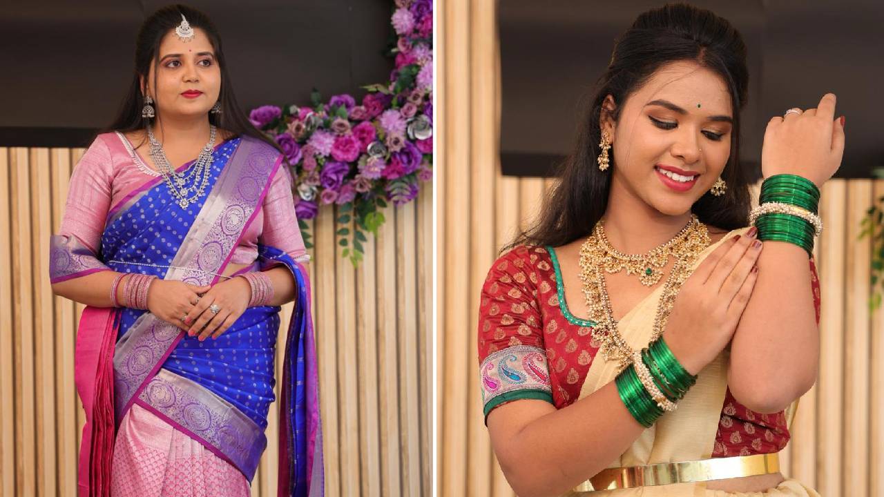 Sankranti Fashion 2026: ಸಂಕ್ರಾಂತಿಗೆ ಇಲ್ಲಿದೆ 2 ಶೈಲಿಯ ಗ್ರ್ಯಾಂಡ್‌ ಸೀರೆ ಡ್ರೇಪಿಂಗ್‌ ಐಡಿಯಾ - Image 5
