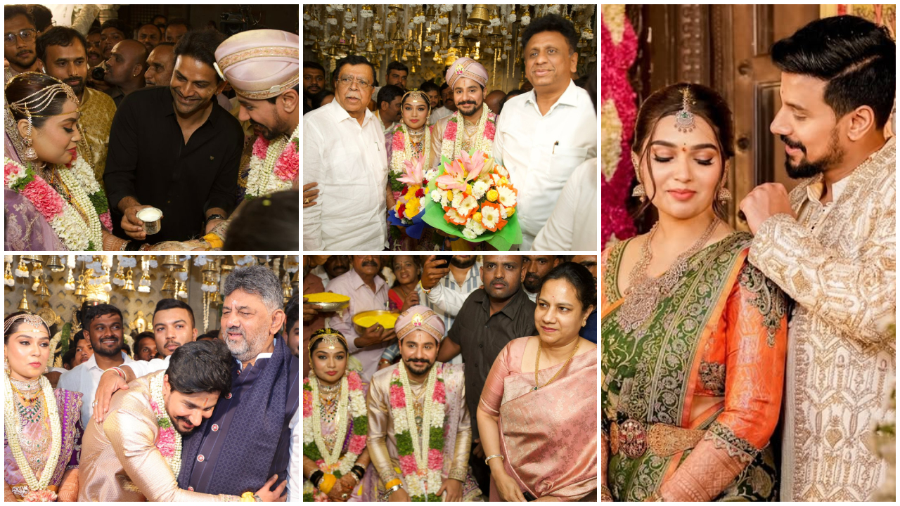 ಅದ್ದೂರಿಯಾಗಿ ನೆರವೇರಿದ ನಟ ದುಷ್ಯಂತ್‌ ಕಲ್ಯಾಣ; ಯಾರೆಲ್ಲಾ ಬಂದಿದ್ರು ನೋಡಿ