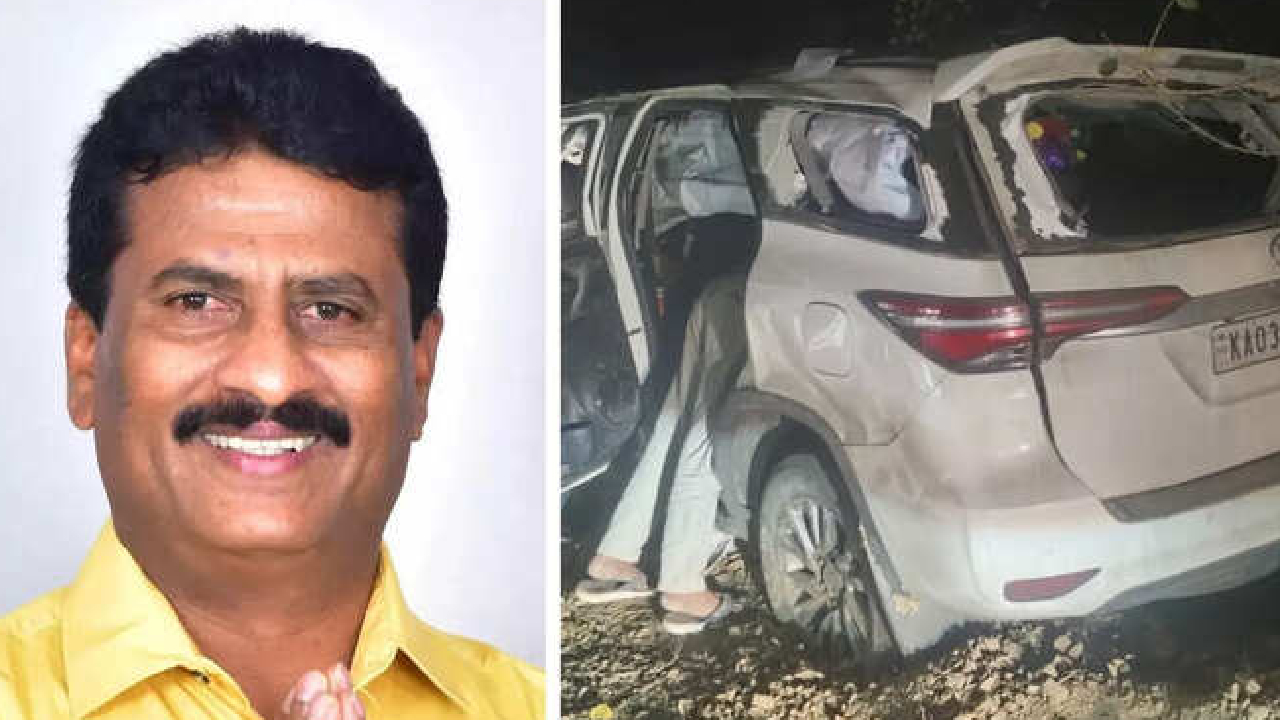ಮಾಜಿ ಶಾಸಕ ಸುರೇಶ್ ಗೌಡ ಕಾರು ಅಪಘಾತ; ಮಣಿಪಾಲ ಆಸ್ಪತ್ರೆಗೆ  ದಾಖಲು