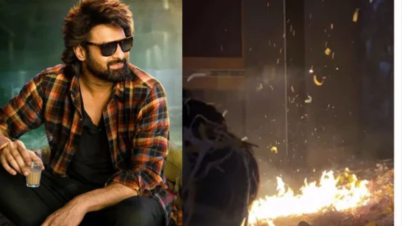 Prabhas: ಪ್ರಭಾಸ್ ಫ್ಯಾನ್ಸ್ ಹುಚ್ಚಾಟ; ಥಿಯೇಟರ್ ಒಳಗೆ ಕೆಜಿಗಟ್ಟಲೆ ಕಾನ್ಫೆಟ್ಟಿ ಸುಟ್ಟ ಅಭಿಮಾನಿಗಳು!