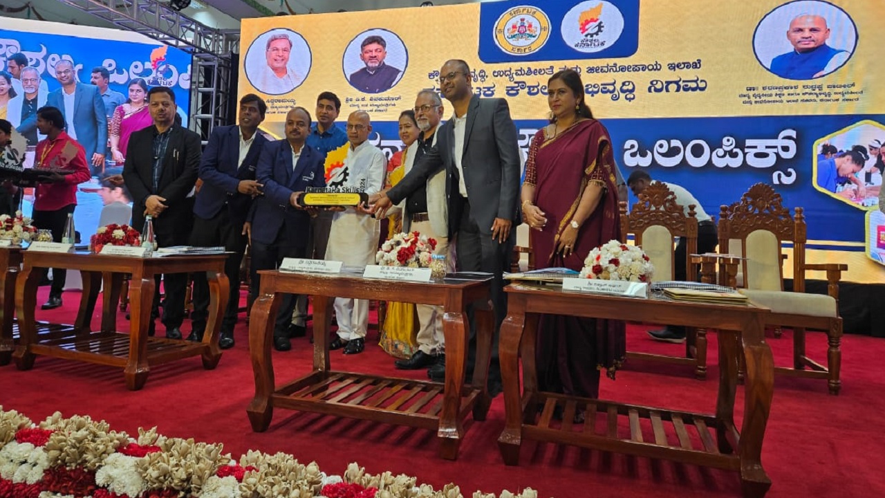 ವರ್ಲ್ಡ್ ಸ್ಕಿಲ್ಸ್ 2024 ಸ್ಪರ್ಧೆಯ ವಿಜೇತರಿಗೆ ಸನ್ಮಾನ