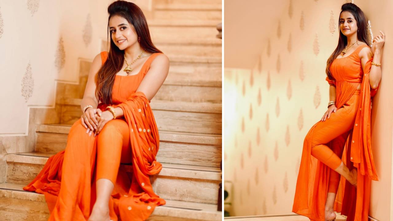Festival Fashion 2025: ಆರೆಂಜ್‌ ಡ್ರೆಸ್‌ನಲ್ಲಿ ಶ್ರಾವಣ ಮಾಸಕ್ಕೆ ಶುಭ ಕೋರಿದ ಚೈತ್ರಾ ವಾಸುದೇವನ್‌ - Image 1