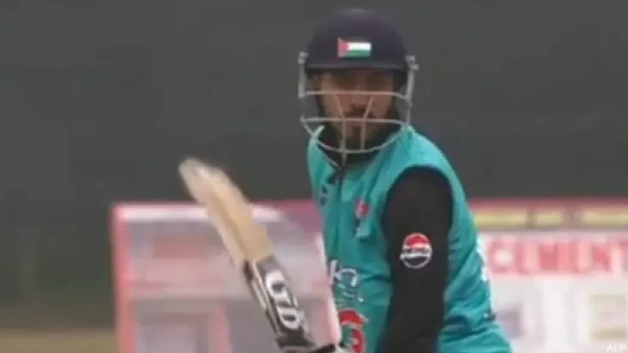 ಹೆಲ್ಮೆಟ್ ಮೇಲೆ ಪ್ಯಾಲೆಸ್ಟೈನ್ ಧ್ವಜ; ಜಮ್ಮು ಕ್ರಿಕೆಟಿಗನಿಗೆ ಸಮನ್ಸ್ ಜಾರಿ