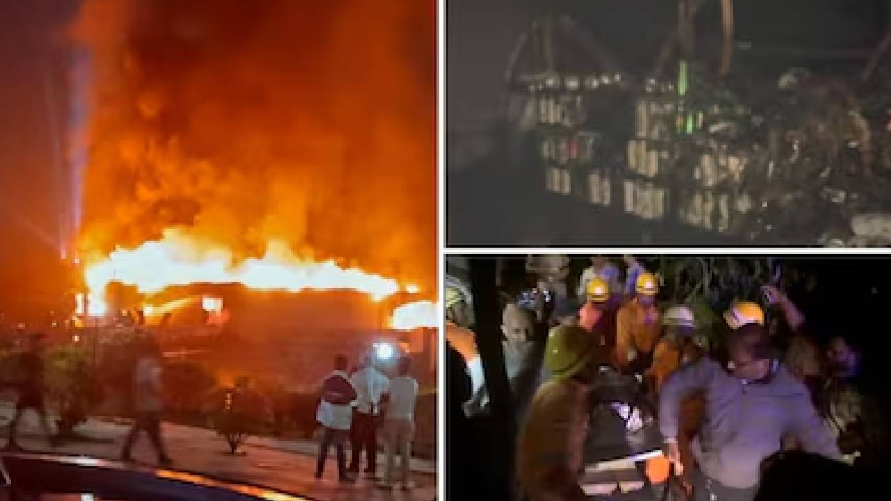 ಗೋವಾ ನೈಟ್‌ಕ್ಲಬ್ ಅಗ್ನಿ ಅವಘಡದ ಭಯಾನಕ ವಿಡಿಯೊ ವೈರಲ್