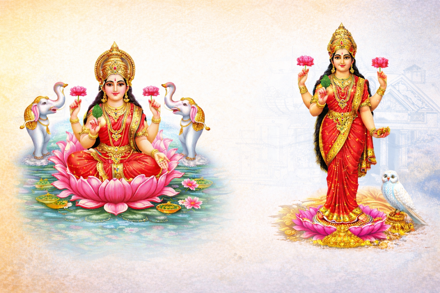 ಮನೆಯಲ್ಲಿ ಈ ರೀತಿಯ ಲಕ್ಷ್ಮೀ ಫೋಟೋ ಇಡಿ