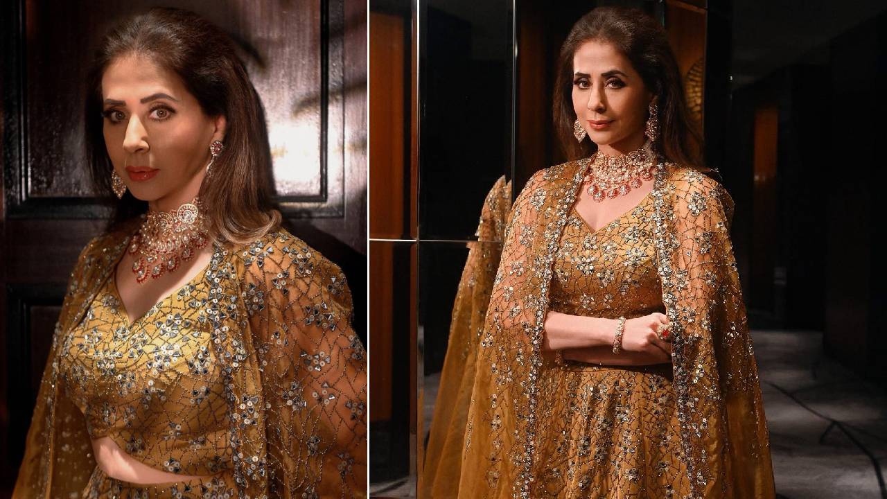 Star Fashion 2026: ಸಂಚಲನ ಮೂಡಿಸಿದ ಊರ್ಮಿಳಾ ಮಾತೊಂಡ್ಕರ್‌ ಗೋಲ್ಡನ್‌ ಲೆಹೆಂಗಾ - Image 2