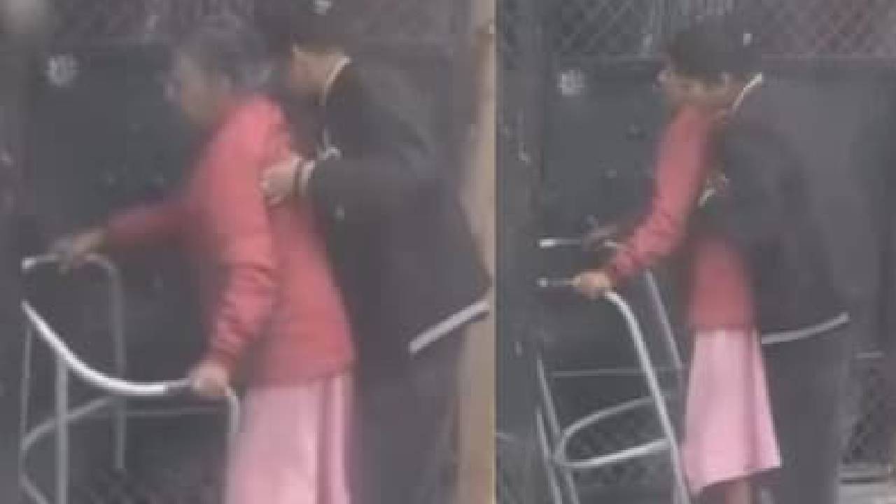 ವೃದ್ಧ ತಾಯಿಯ ಕೂದಲನ್ನು ಎಳೆದು ಥಳಿಸಿದ ಮಗಳು: ಕಿಡಿಕಾರಿದ ನೆಟ್ಟಿಗರು!