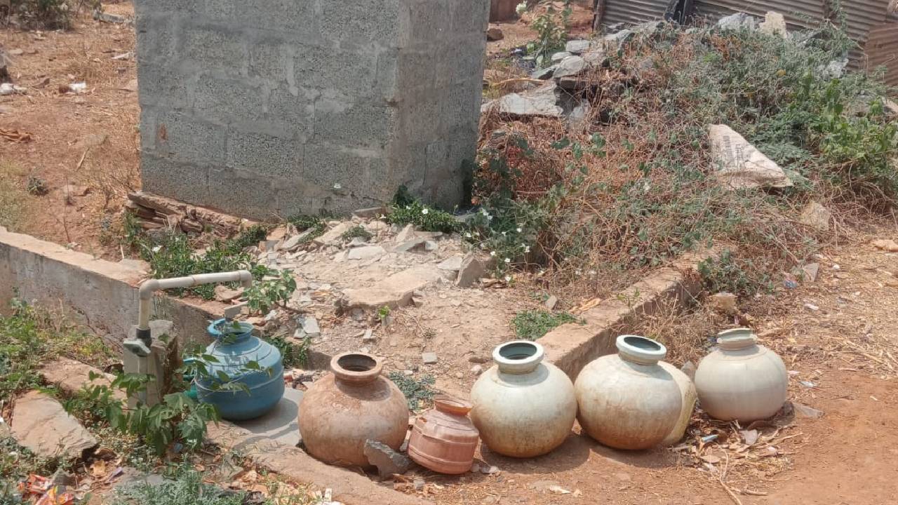 ಕಜ್ಜರಿ ಪ್ಲಾಟ್ ಗ್ರಾಮದಲ್ಲಿ ಕುಡಿಯುವ ನೀರಿನ ಸಮಸ್ಯೆ; ಗ್ರಾಮಸ್ಥರ ಪರದಾಟ