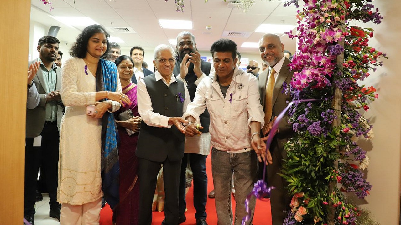 ಸ್ಪರ್ಶ್‌ ಆಸ್ಪತ್ರೆಯ ಹೆಣ್ಣೂರು ಶಾಖೆಯಲ್ಲಿ "ಕ್ಯಾನ್ಸರ್‌ ಚಿಕಿತ್ಸಾ ಘಟಕ"ಕ್ಕೆ ಚಾಲನೆ ನೀಡಿದ ನಟ ಶಿವರಾಜ್‌ ಕುಮಾರ್‌