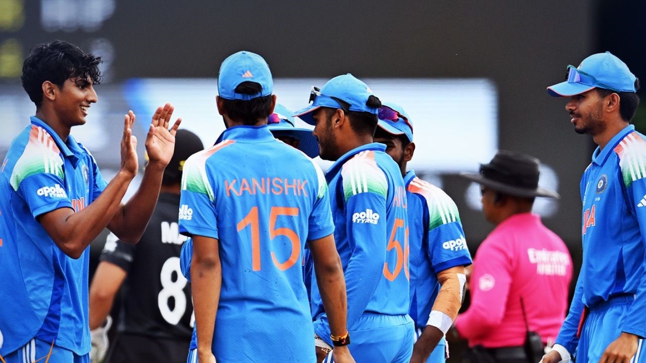 ನ್ಯೂಜಿಲೆಂಡ್‌ ವಿರುದ್ಧ ಭಾರತ ಅಂಡರ್‌-19 ತಂಡಕ್ಕೆ ಜಯ!
