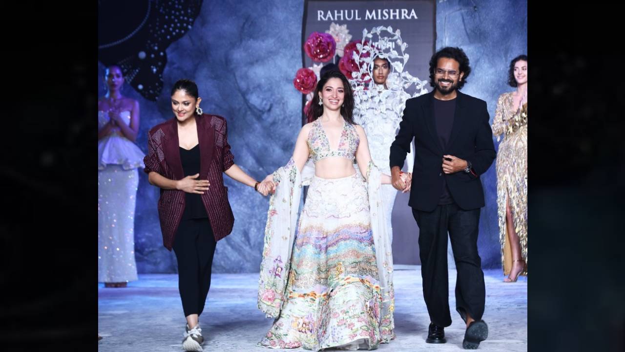 India Couture Week 2025: ಇಂಡಿಯಾ ಕೌಚರ್ ವೀಕ್‌ನಲ್ಲಿ ನಟಿ ತಮನ್ನಾ ಧಮಾಕ - Image 4