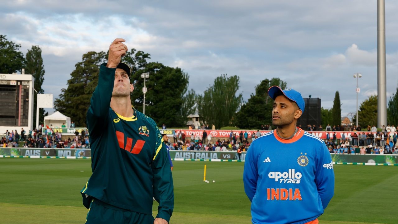 ಮೊದಲನೇ ಟಿ20ಐನಲ್ಲಿ ಟಾಸ್ ಗೆದ್ದು ಬೌಲಿಂಗ್ ಆಯ್ದುಕೊಂಡ ಆಸ್ಟ್ರೇಲಿಯಾ!