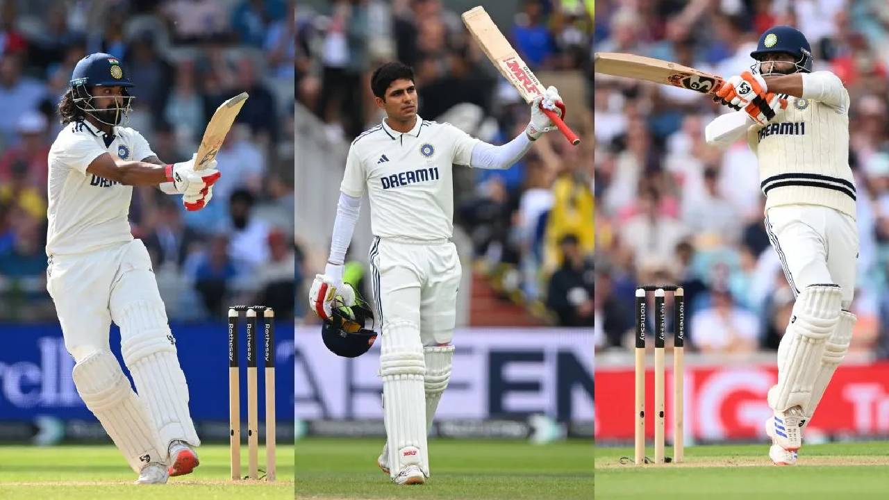 ಟೆಸ್ಟ್ ಕ್ರಿಕೆಟ್ನಲ್ಲಿ ಗಿಲ್, ಜಡೇಜ, ರಾಹುಲ್ ವಿಶೇಷ ದಾಖಲೆ
