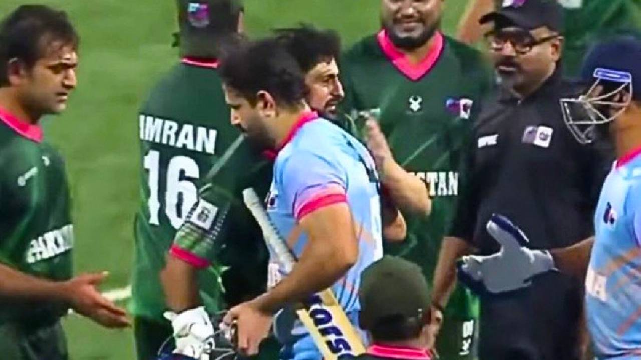 ಪಾಕ್‌ ಆಟಗಾರನನ್ನು ತಬ್ಬಿಕೊಂಡ ಇರ್ಫಾನ್‌ ಪಠಾಣ್‌