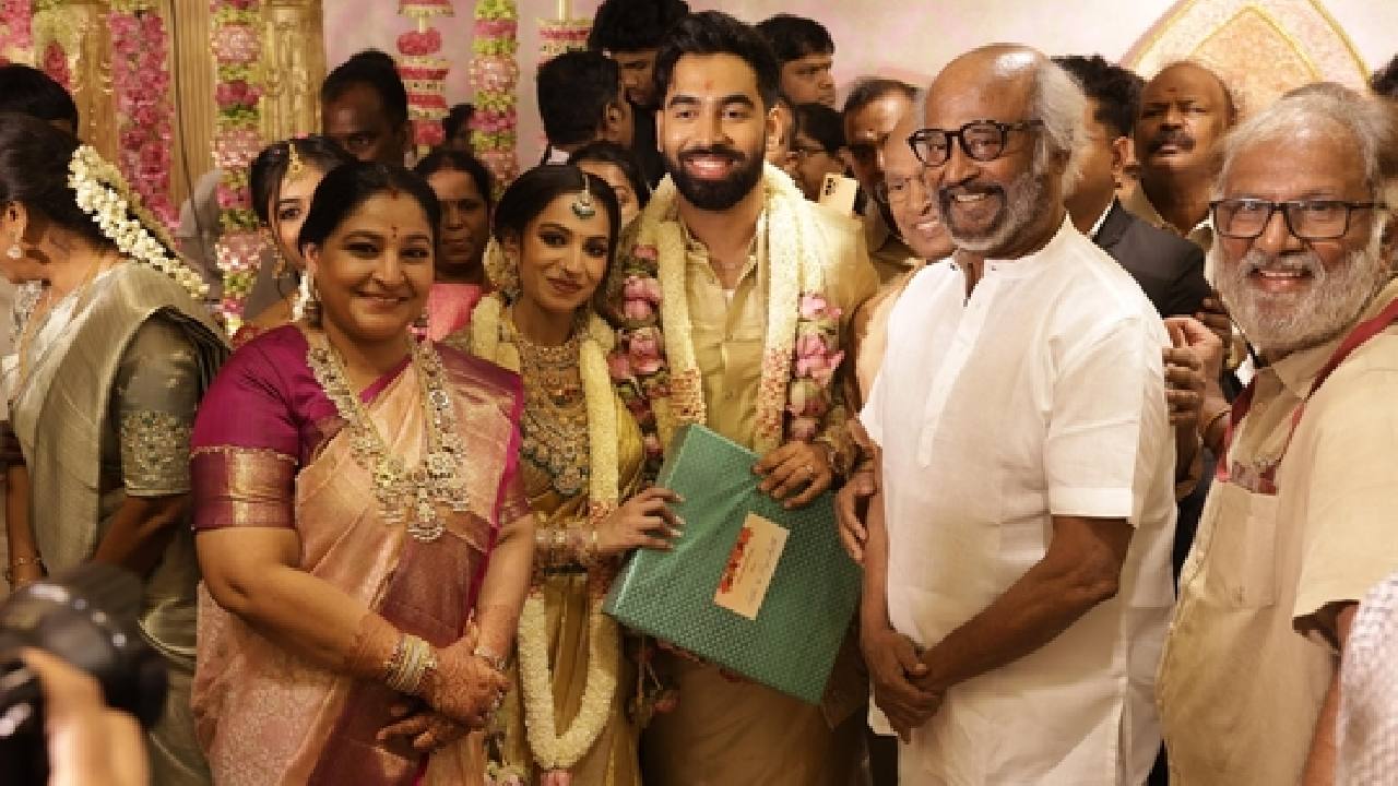 ನಿರ್ಮಾಪಕ ಇಶಾರಿ ಗಣೇಶ್ ಪುತ್ರಿ ವಿವಾಹಕ್ಕೆ ತಾರಾ ಸಂಗಮ