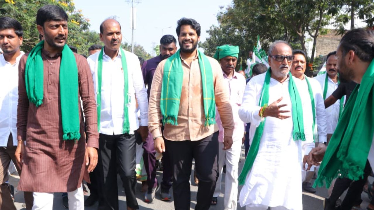 ರೈತರ ಬೇಡಿಕೆಗಳಿಗೆ ಸ್ಪಂದಿಸದಿದ್ರೆ ಟಿಬಿ ಡ್ಯಾಂಗೆ ಮುತ್ತಿಗೆ: ನಿಖಿಲ್‌