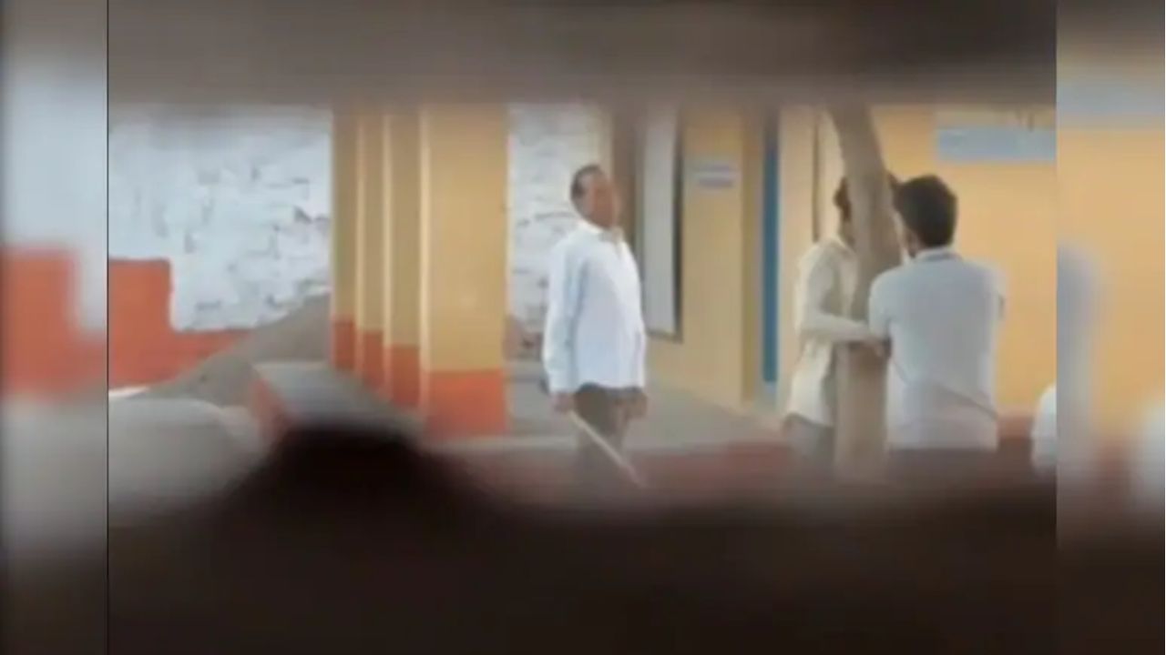 ಕೈದಿಯನ್ನು ಮರಕ್ಕೆ ಕಟ್ಟಿ ಹಾಕಿ ನಿರ್ದಯವಾಗಿ ಥಳಿಸಿದ ಜೈಲಾಧಿಕಾರಿ